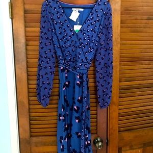 Gorgeous Midi Faux Wrap Dress